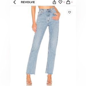 Agolde Cherie High Rise Straight